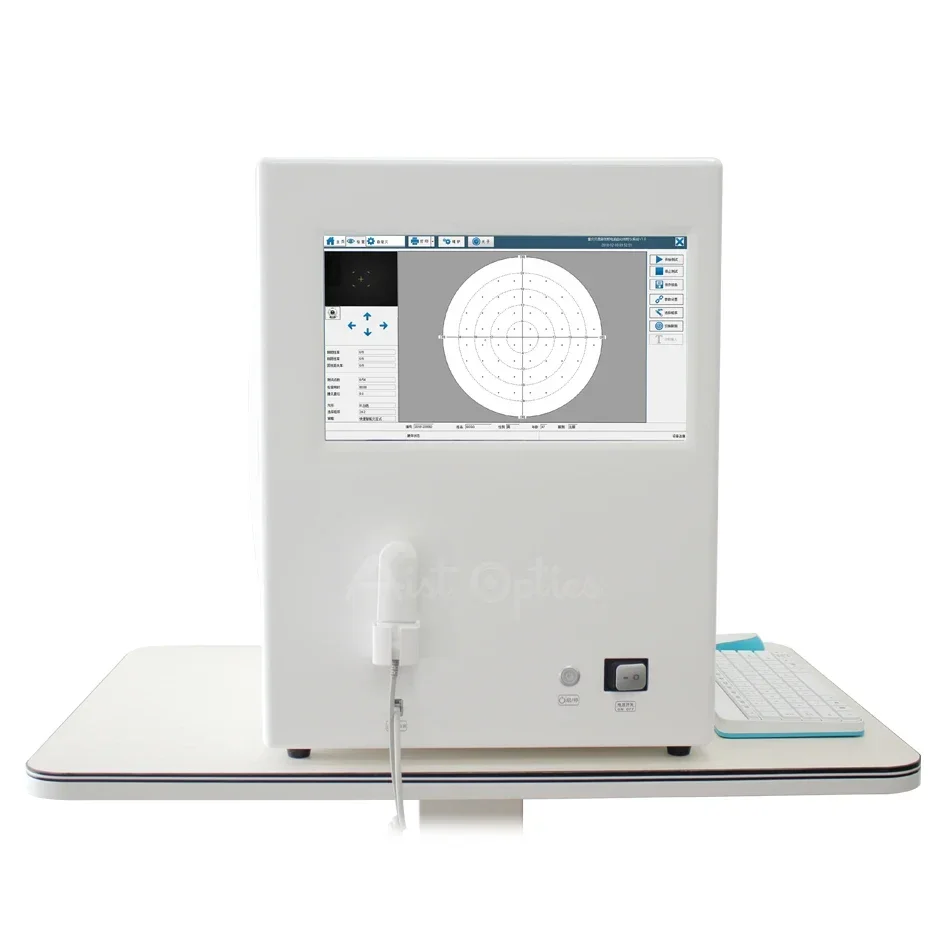 Automatic Eyeball Peripheral Vision Auto Perimeter Visual Field Analyzer with Printer Optical Instruments Ophthalmic Equipment