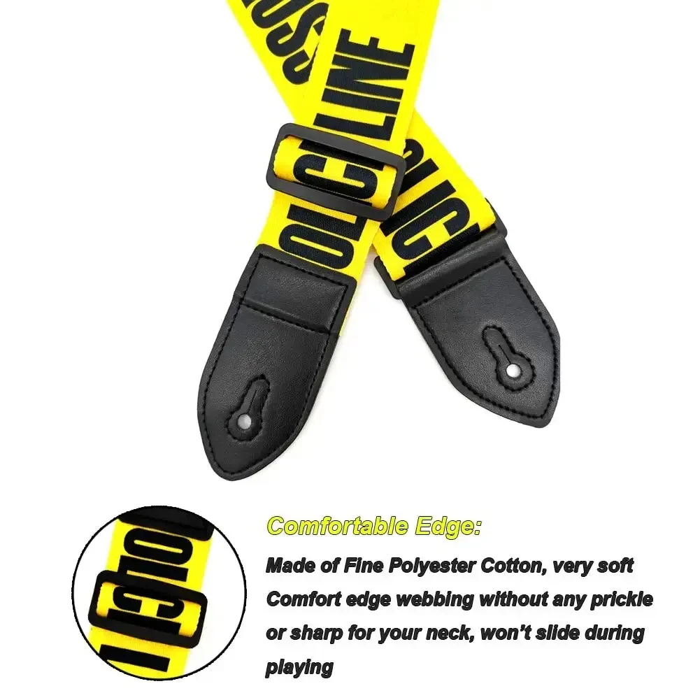 Guitar Strap Set with Picks, Hold, and Washers - Perfect Gift