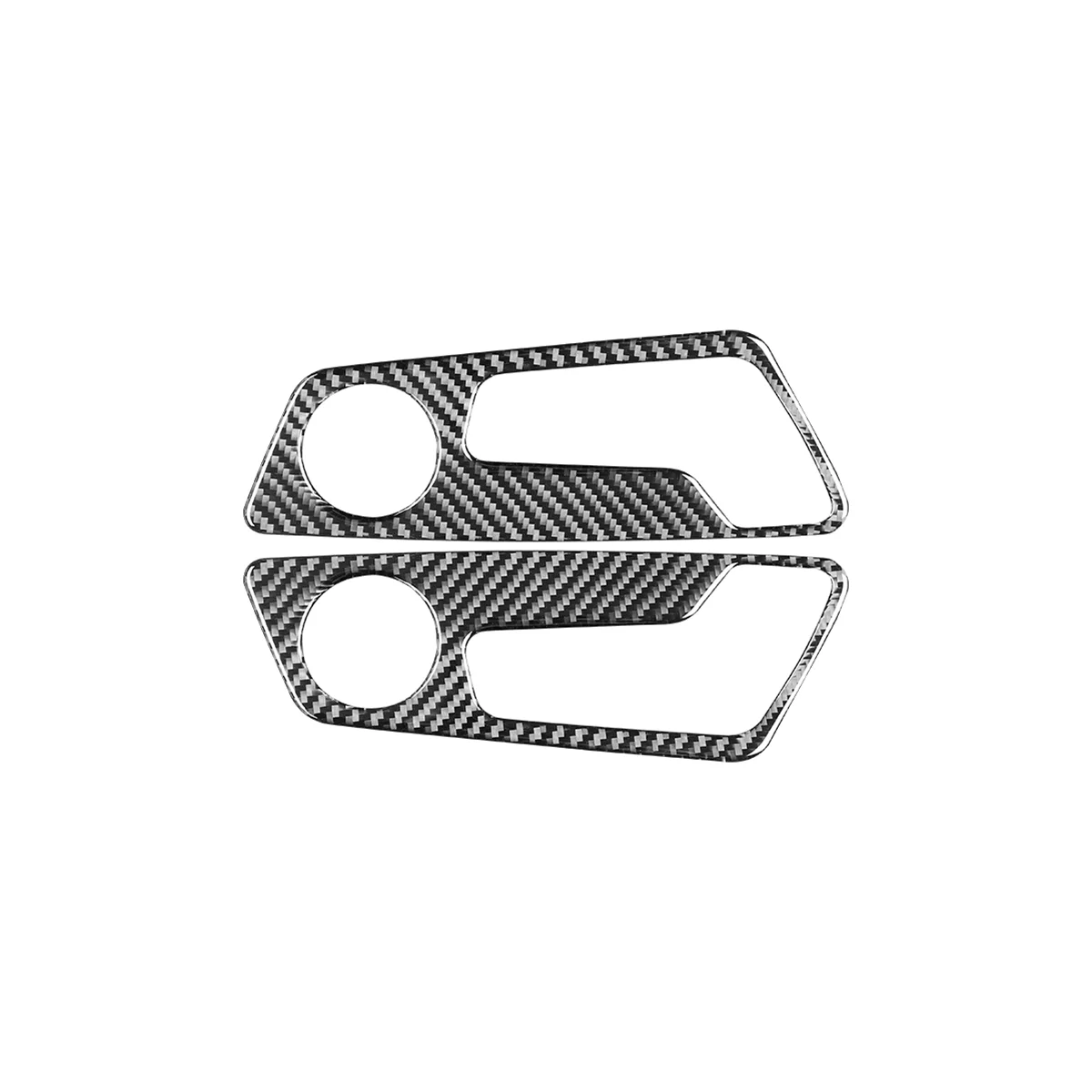 

Наклейки из углеродного волокна для A6 C8 2019-2023, регулировка сиденья автомобиля, декоративная отделка панели, аксессуары для интерьера