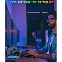 Clavier & Souris Sans Fil RGB – Ensemble Gamer Rétroéclairé, Rechargeable, Ergonomique 6