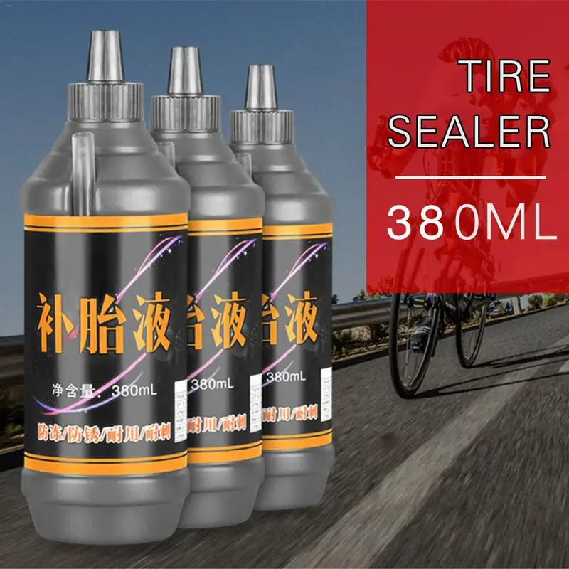 

380ML Car Tire Sealant Sealer Motorcycle Tire Repair Sealant Vacuum Tire Inner Tube Repair Glue Mountain Bike Tire Repair Fluid