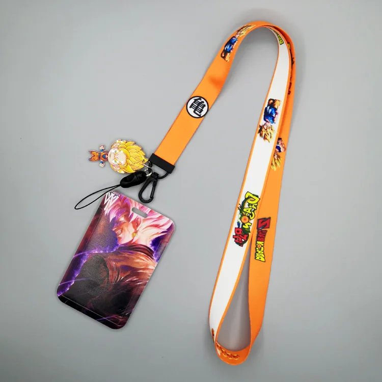 1 Set Anime Card Cases Card Lanyard Key Lanyard Cosplay Badge ID Cards Holders Neck Straps Keychains wallet card holder,card holder,credit card holder,card wallet,id card holder,id card case,wallet card bag,document card wallet