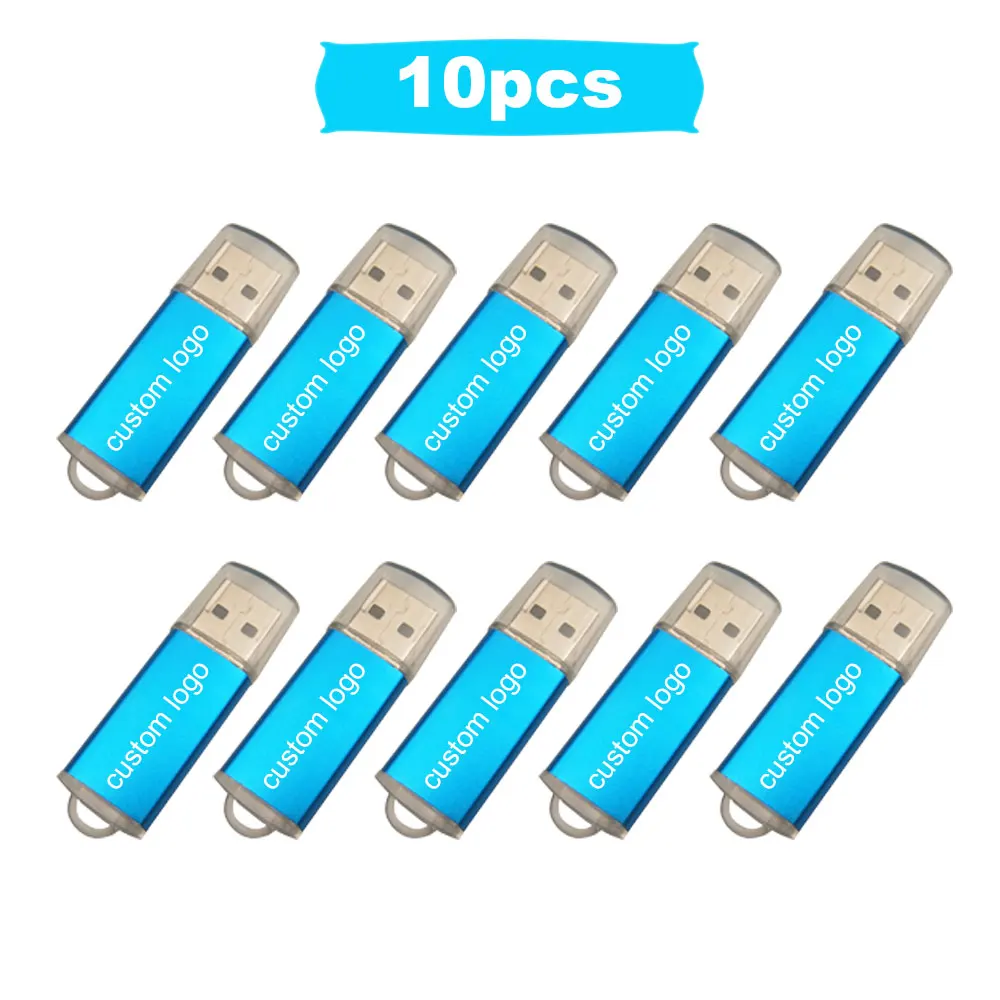 Chiavetta USB 2.0 Con LED A Forma Ovale – Personalizzabile Con Logo, Impermeabile E Veloce