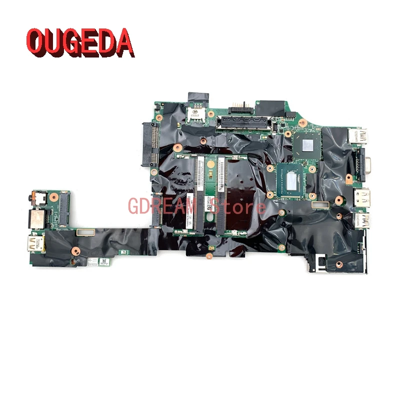 OUGEDA FRU 04W6802 04Y2036 04W6716 04X3740 For Lenovo ThinkPad X230T Tablet Laptop Motherboard i5-3320M CPU onboard full tested