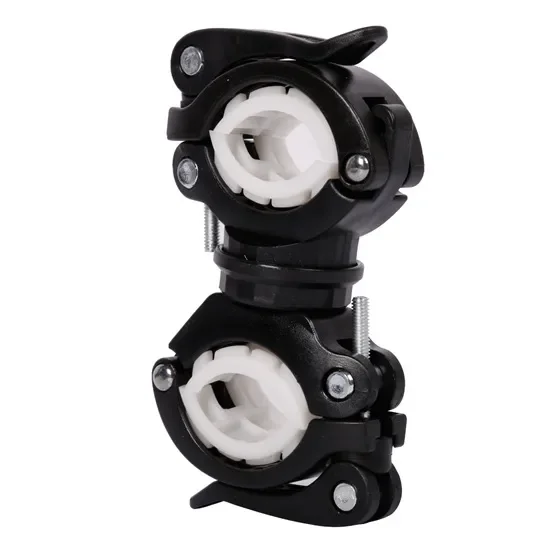 Multifunctional Rotatable Bike Light Holder with LED Flashlight Stand