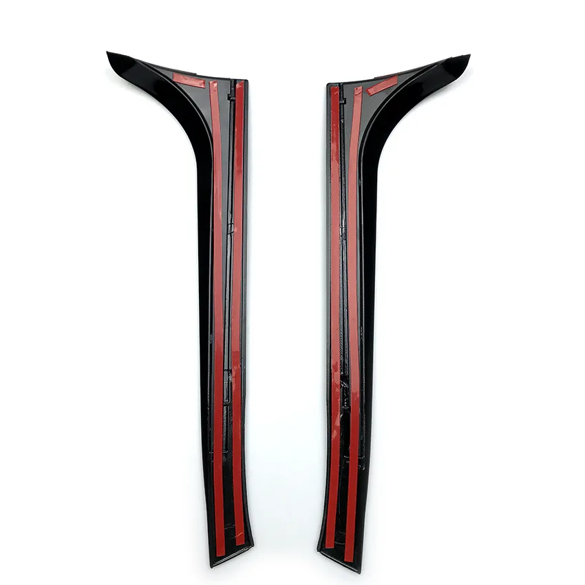 Spoiler Laterale Per VW Golf 6 GTI - 2 Pezzi, Nero Lucido, Per MK6 2008-2013, Adesivo - Foto 6