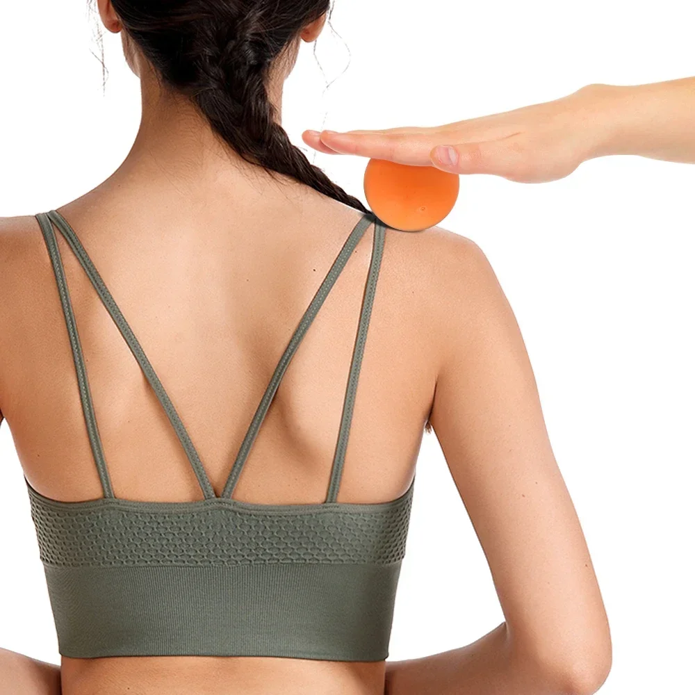 TPE Lacrosse Ball Fitness Relieve Gym Trigger Point Massage Ball Training Fascia Hockey Muscle Relaxation Acupoint ball massage ball,fitness ball