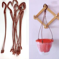 24/36cm Plant Hanger Hanging Flower Pots Holder Garden Basket Hanging Chains Balcony Decorate Home Office Flowerpot Accessories 2