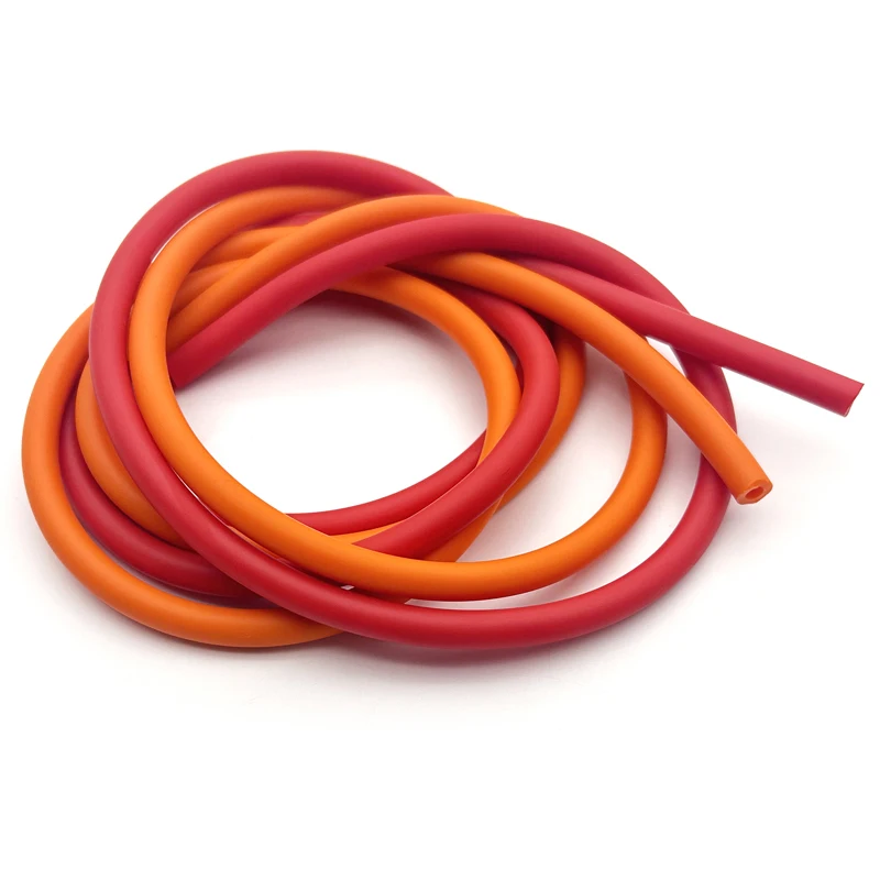 Various Colors Stretchy Nature Latex Tube Hose ID 1.6/1.7/1.8/2/3/6 mm For Exercise Bands/Garden Ties/Fitness/Bundling
