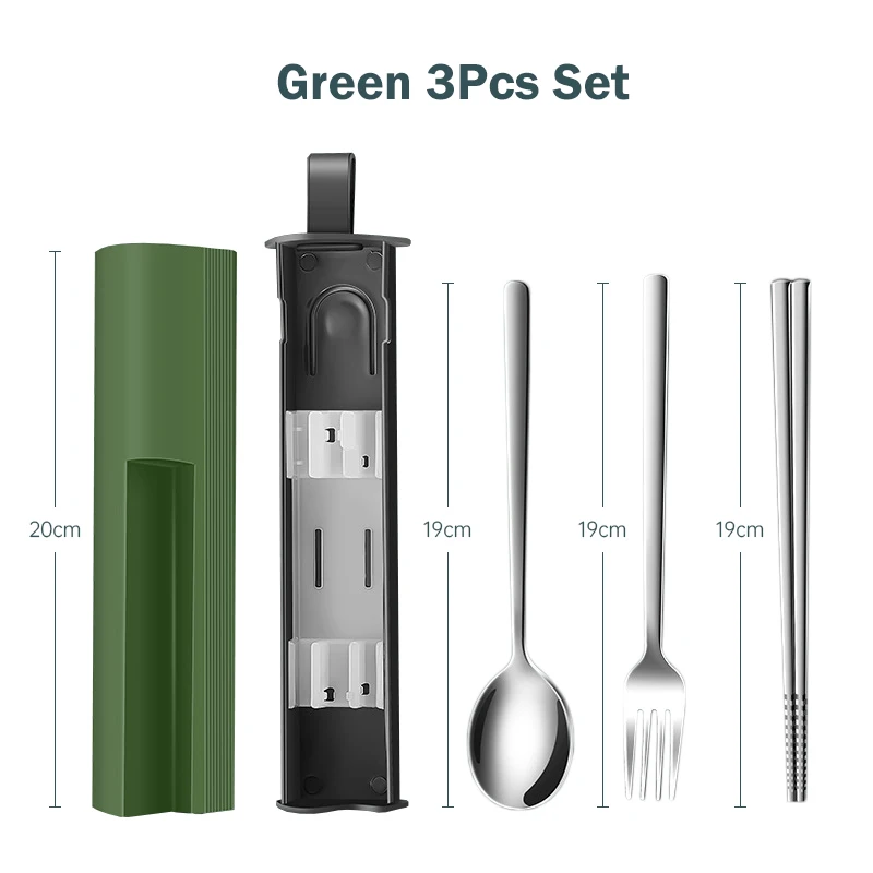 Green-3PCS Set