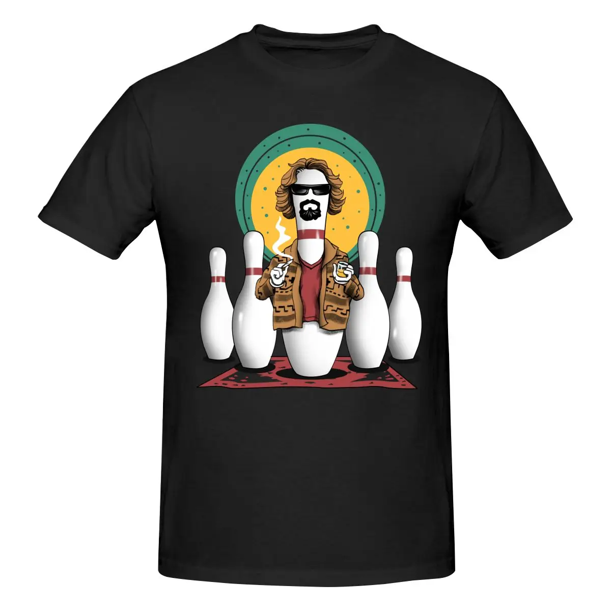 

The Big Lebowski T Shirt Cotton Short Sleeve Custom Tshirt