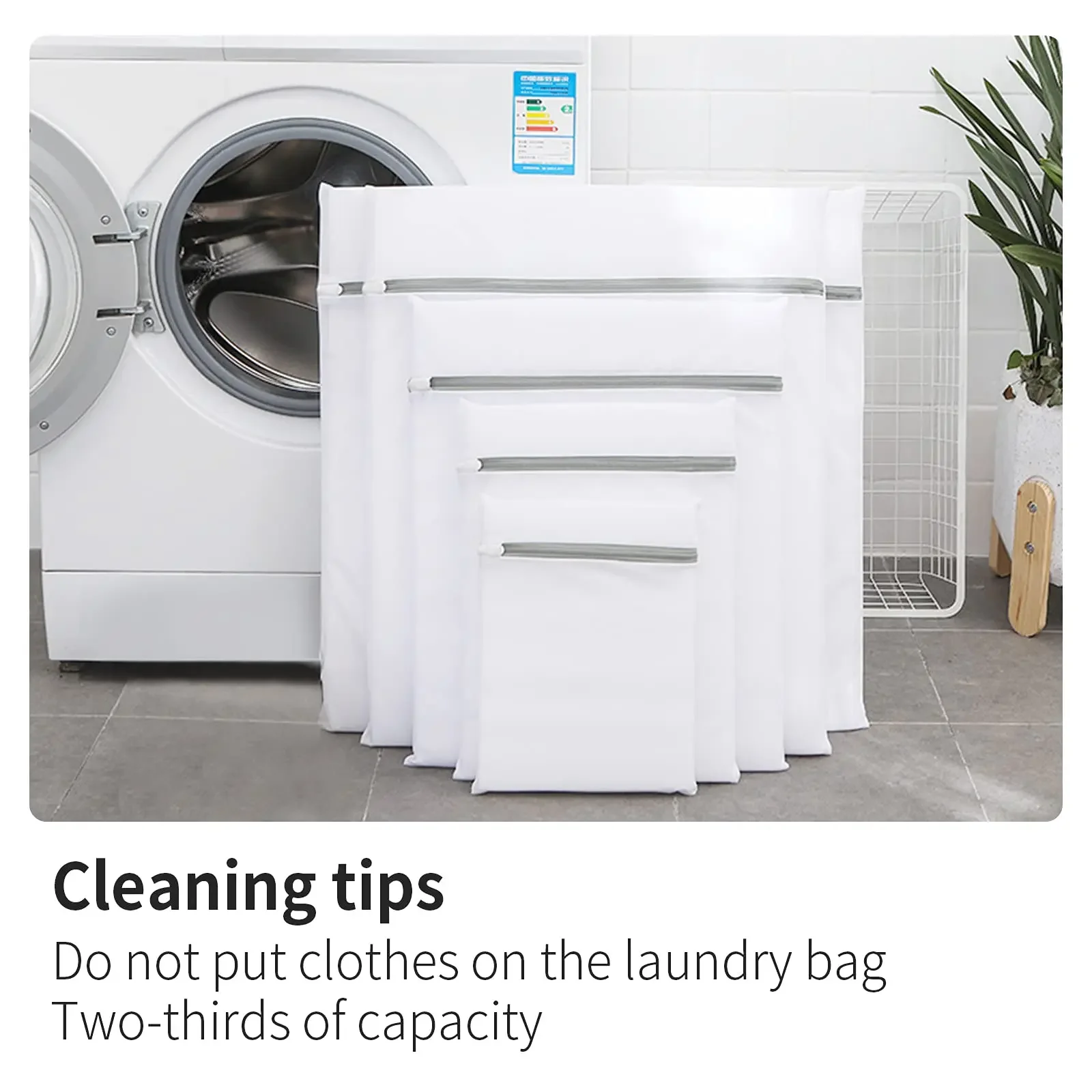 Mesh Laundry bags  Durable Lingerie Delicates Bag for Washing Machine for Socks, Bra, Mask,Underwear Organizer Storage Bags 5