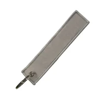 Custom Logo Polyester Keychain Print Name Car Motorcycle Embroider Webbing Key Chain Personalized Ribbon Keyring Men and Women 5