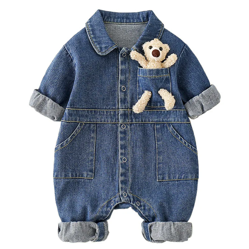 Baby One-piece Clothes with Name Boys Girls Jumpsuit Personalized Embroidery Name Baby Suit Newborn Infant Gift Playsuits