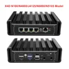 Topton 4x2.5G Fanless Mini PC Intel N150 N100 N4000 Top Version i226-V Firewall Router PC Proxmox VPN Server pfSense OPNsense 4