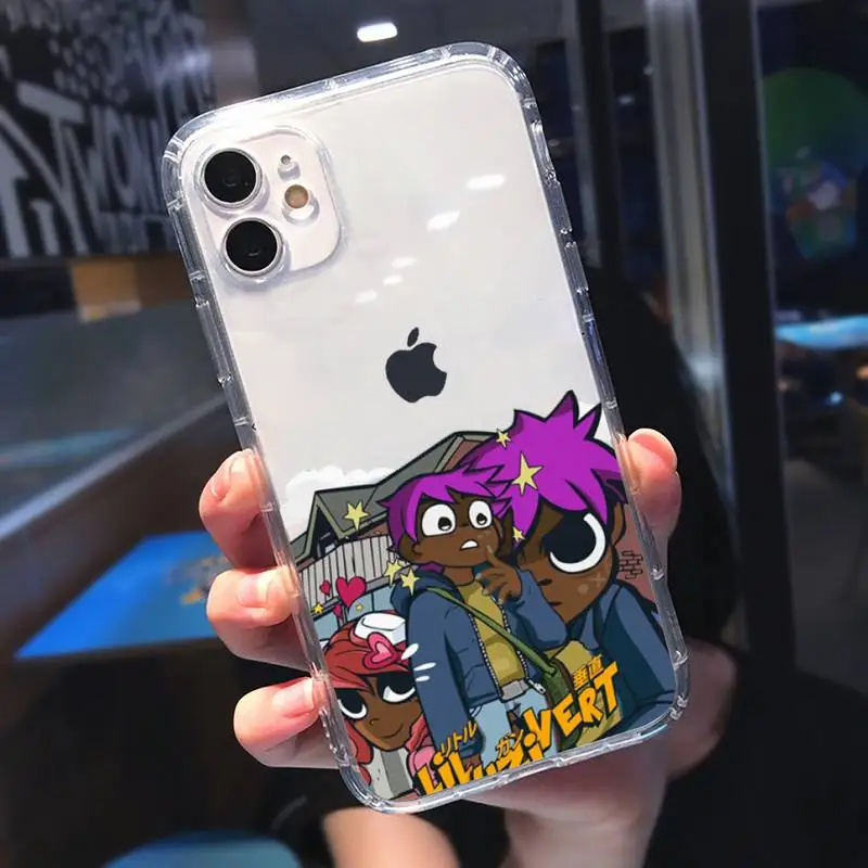 Lil Uzi Vert Eternal Atake Cartoon Clear Silicone Phone Case Cover