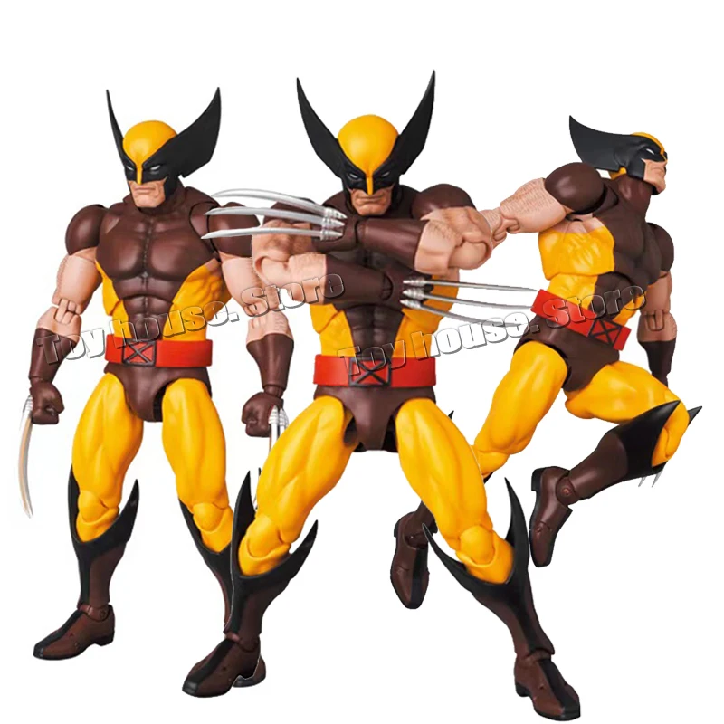 In Stock Ct Toys Wolverine Deadpool Anime Figure Mafex 138 Deadpool 3 Movie Action Figure Figurine Model Statue Collection Toys