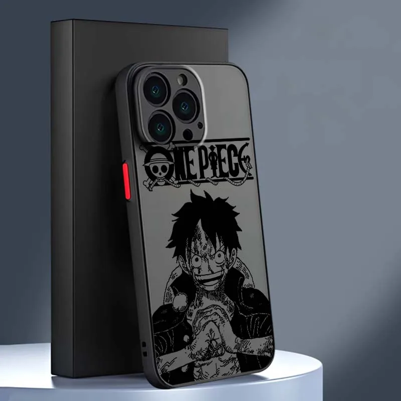 ワンピース ルフィ コミックカバー Apple iPhone 16 15 14 13 12 11 XS