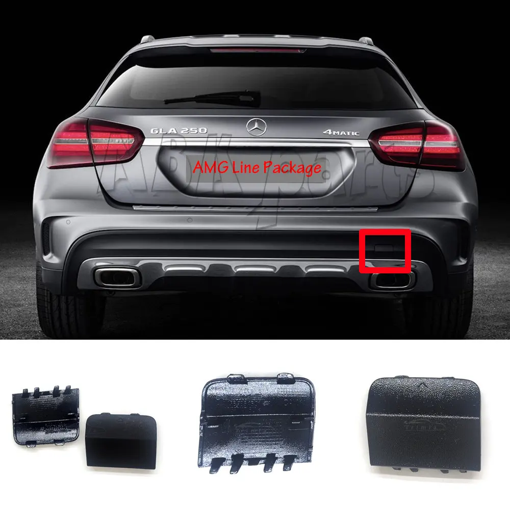 Подходит для 17-20 Mercedes-Benz GLA X156 Facelift AMG Line 180 200 250 45 задний крюк для буксировки A1568854601 Подходит для 17-20 Mercedes-Benz GLA X156 Facelift AMG Line 180 200 250 45 задний крюк для буксировки A1568854601