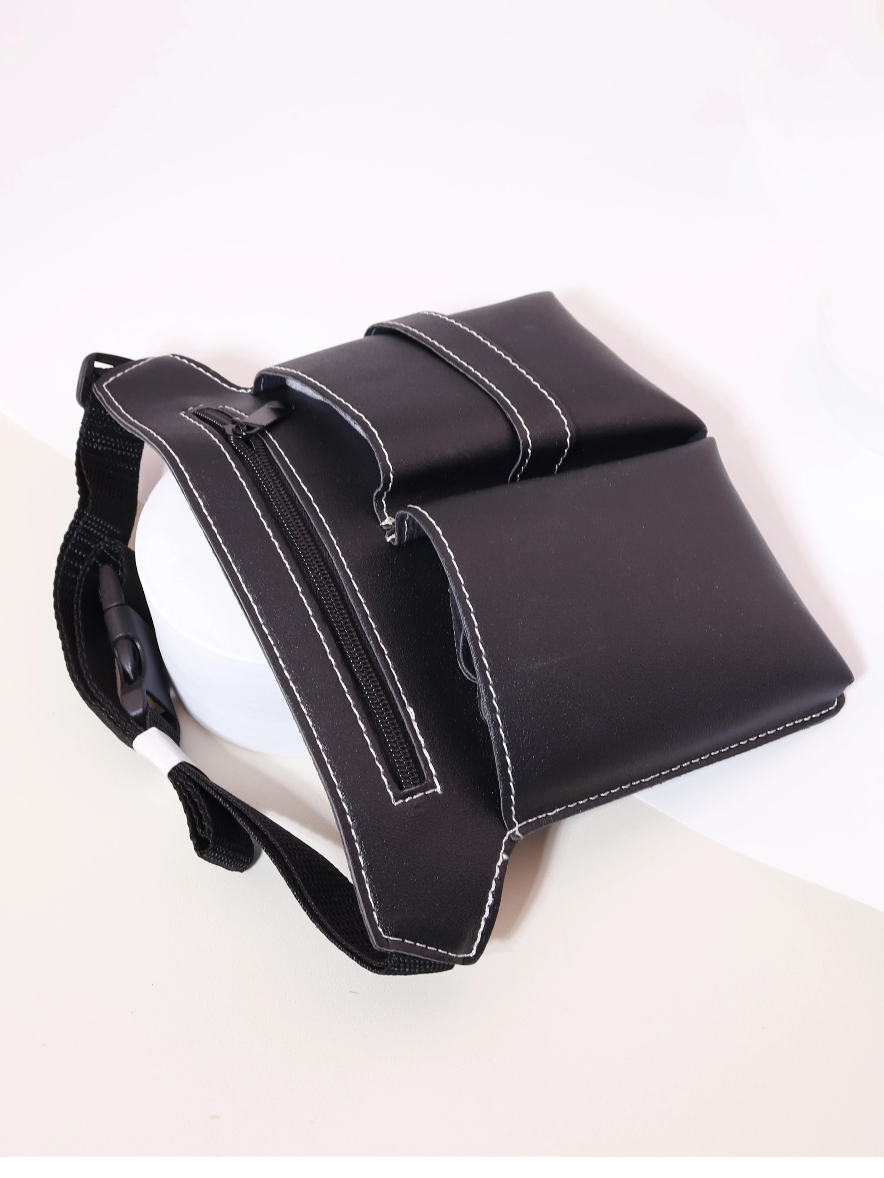 1PCS Barber Scissors Bag, Professional Hair Tool Storage Belt Set, Hair Salon Scissors Storage Stylist Waist Bag