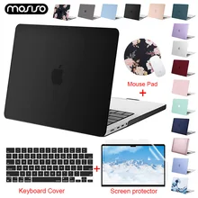 

Laptop Case for MacBook Air Pro 13 14 15 16 inch M1 Chip A2442 A2485 A2337 A2338 2021 2020 2022 Mac A2179 A1932 Hard Shell Cover