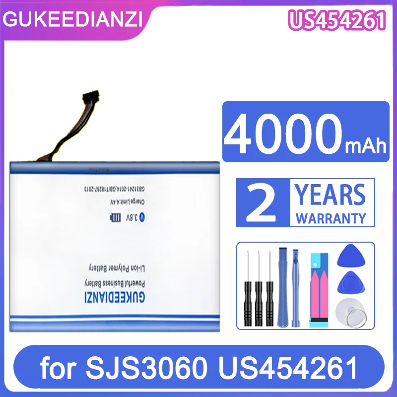 

Сменный аккумулятор GUKEEDIANZI 4000 мАч для SJS3060 US454261 A8T