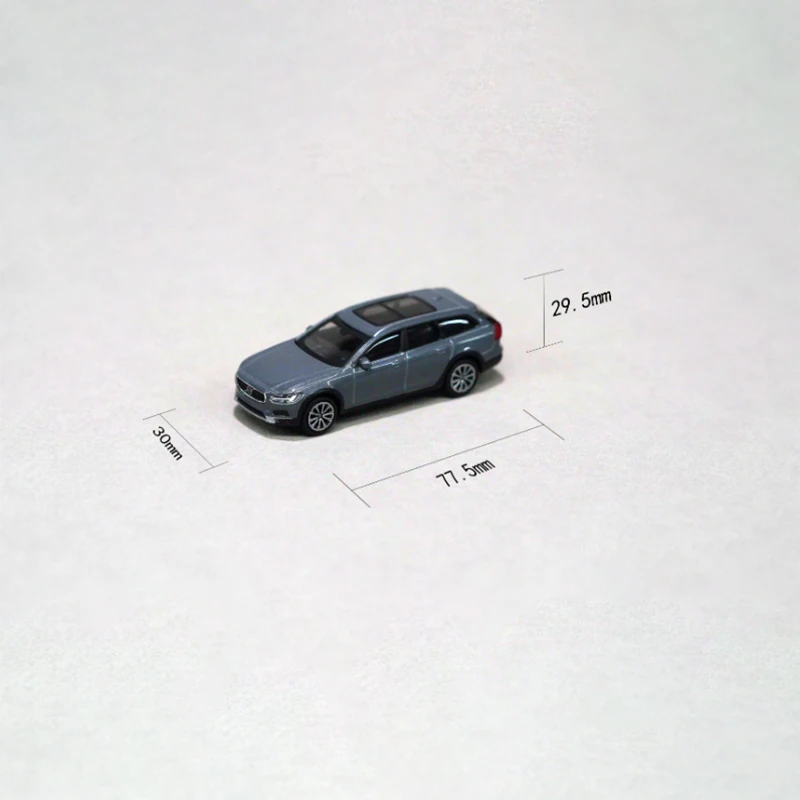 1:64 스케일 V90CC 시뮬레이션 합금 자동차 모델 컬렉션 장식 장난감 선물 기념품 디스플레이