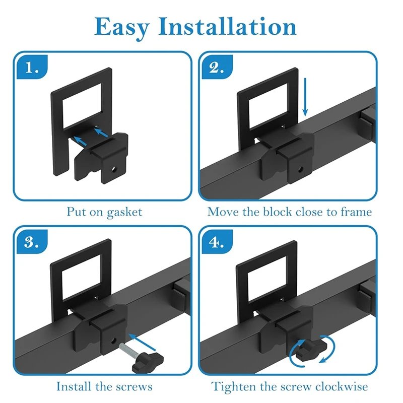 Mattress Slide Stopper Extra-Thick Mattress Holder For Metal Bed Frame Non Slip Gripper Stoppers 6 Pcs