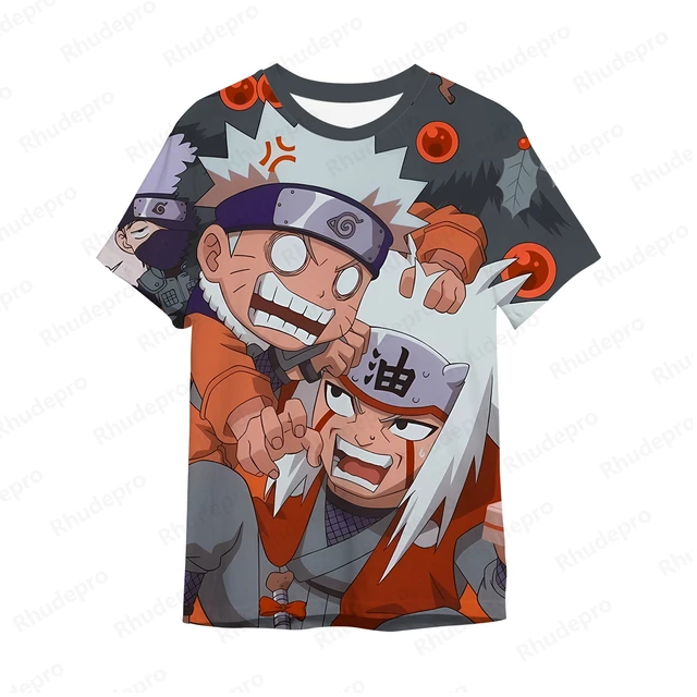 나루토 팬을 위한 궁극적인 선물: 편안하고 스타일리시한 오버사이즈 티셔츠 셔츠