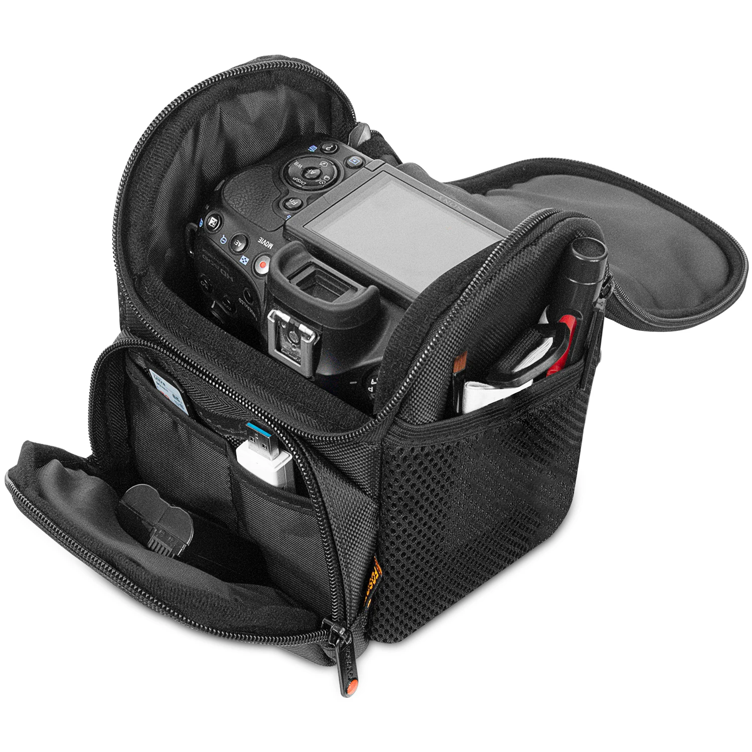 R1 Für Canon Nikon Sony Kamera-Zubehör Rucksack Kameratasche Fotografie Schutztasche für Kamera und Video DSLR-Kameratasche – Detail 18