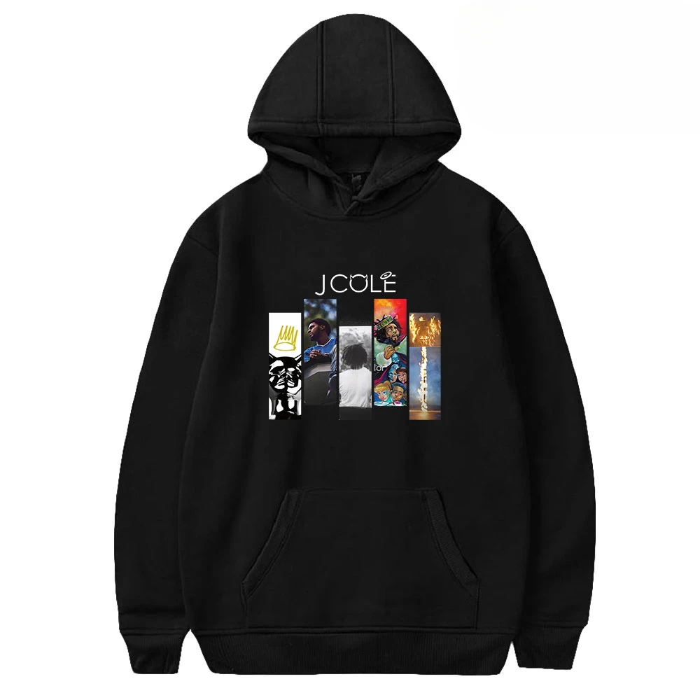 

Rapper Jcole J Cole Hoodie Men's Hip Hop Vintage Pullover Sweatshirt Fashion Casual Oversized Hooded Streetwear