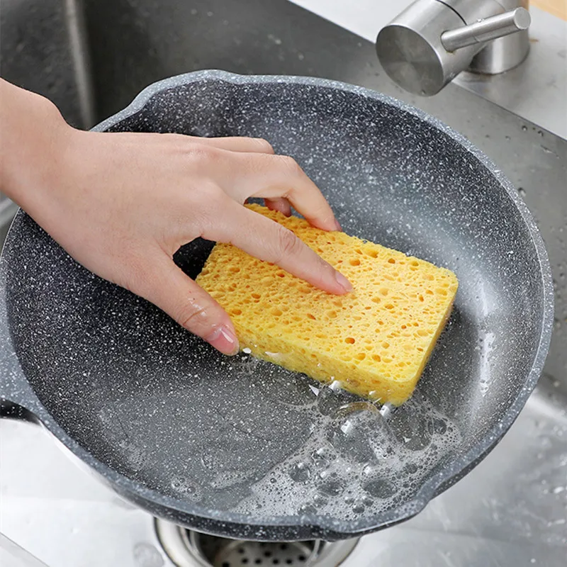 Magic Sponge Eraser For Kitchen Cleaning And Dishwashing_voghion.com