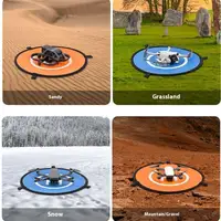 【Foldable Landing Pads For 4 Pro/Air 3S/NEO/Mini 4 Pro/3 Pro/Mini 4K/2/AVATA 2 Drone Mat Quadcopters Accessories】 4