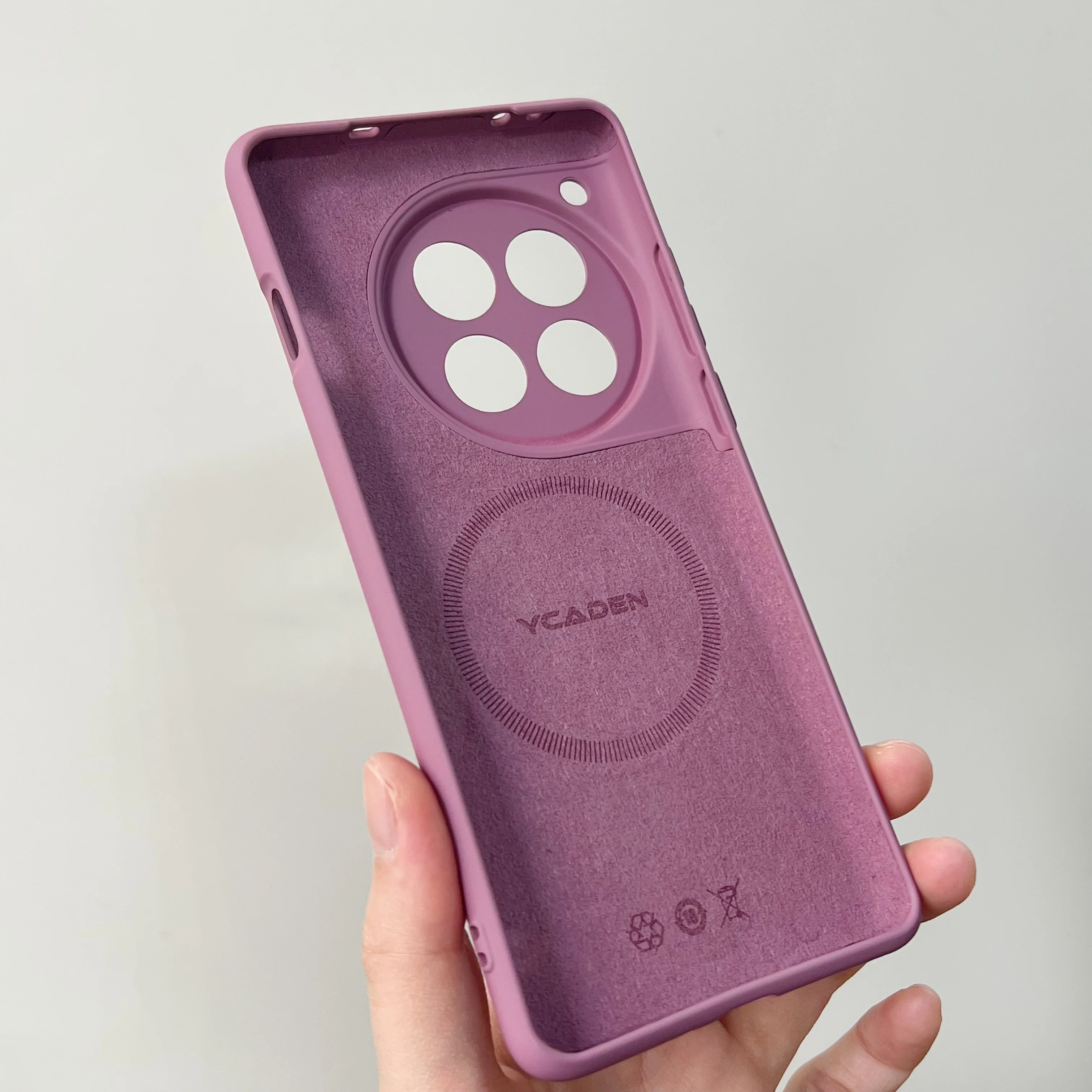 Magsafe-Compatible Shockproof Liquid Silicone Phone Case with Wireless Charging & Camera Protection