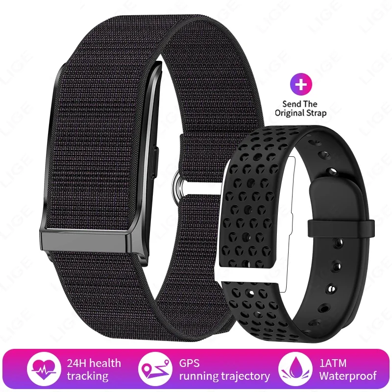 Montre intelligente hommes femmes Fitness Bracelet intelligent bande de sport fréquence cardiaque tensiomètre étanche multifonction montres