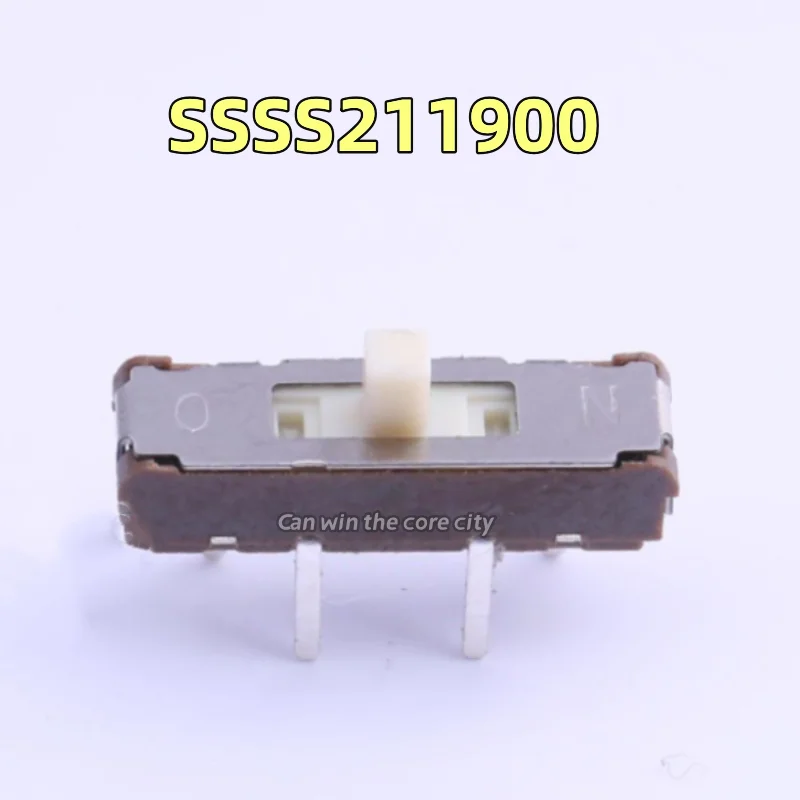 

10 pieces SSSS211900 Japan ALPS sliding dial switch inlet dial switch 4 feet 3 gear straight plug