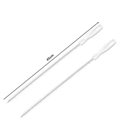 Flexible Pipe Dredging and Drain Cleaning Brush Tool (2 PCS)