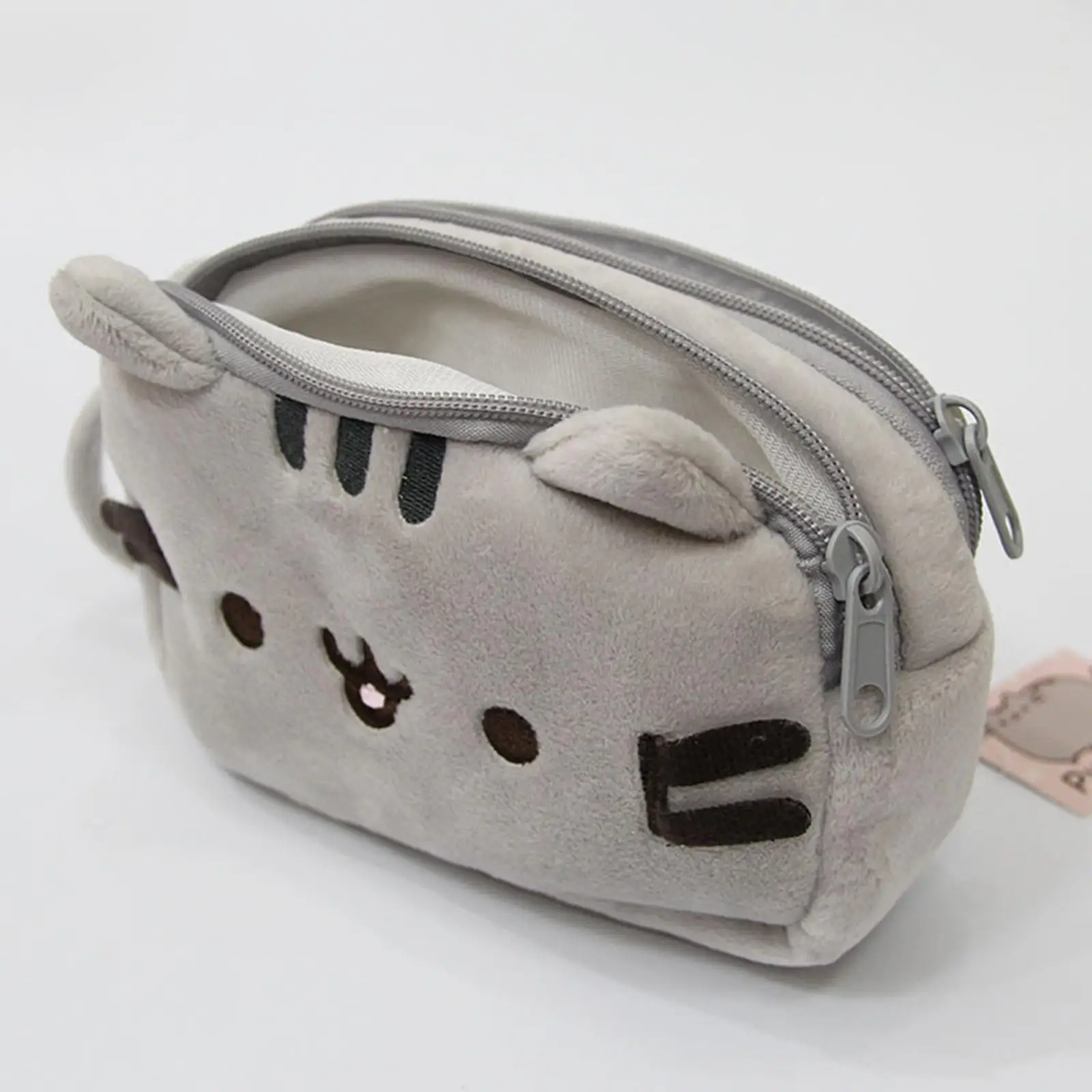 Plush Pencil Case Pencil Bag Makeup Bag Storage Pouch Cute Cat Cosmetic pencil cases