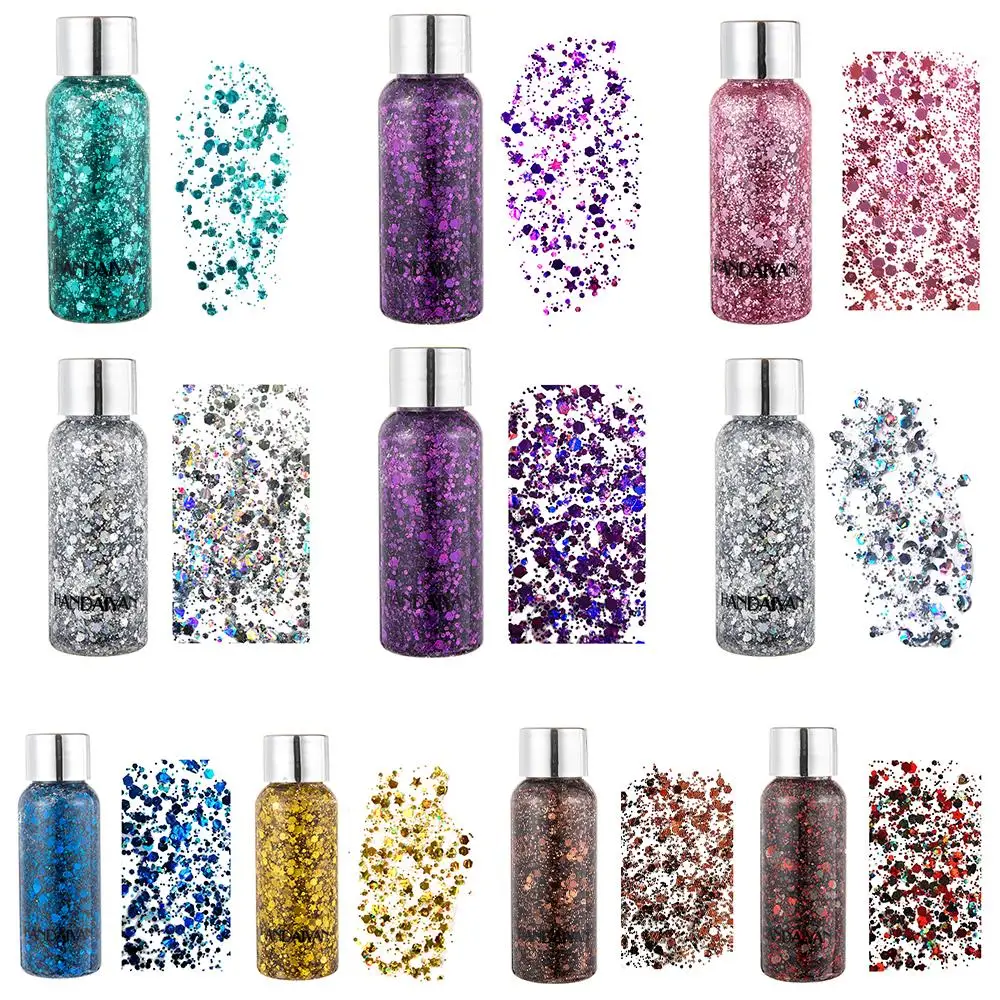 

Glitter Shiny Body Painting Eye Shadow Festival Party Cream Face Shimmer Gel Beauty makeup/ manicure DIY/Arts and crafts