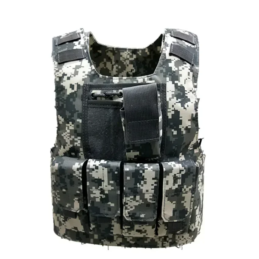 

Kids Vest Boys Forces Uniform Military Special Armor Equipment Army Soldier Bulletproof Combat Tops Camouflage Tactical