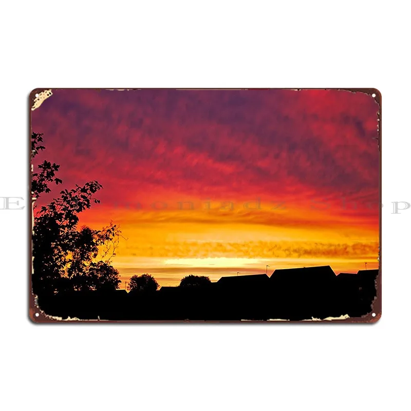 

Suburban Sunrise Metal Signs Rusty Kitchen Vintage Designs Create Tin Sign Poster