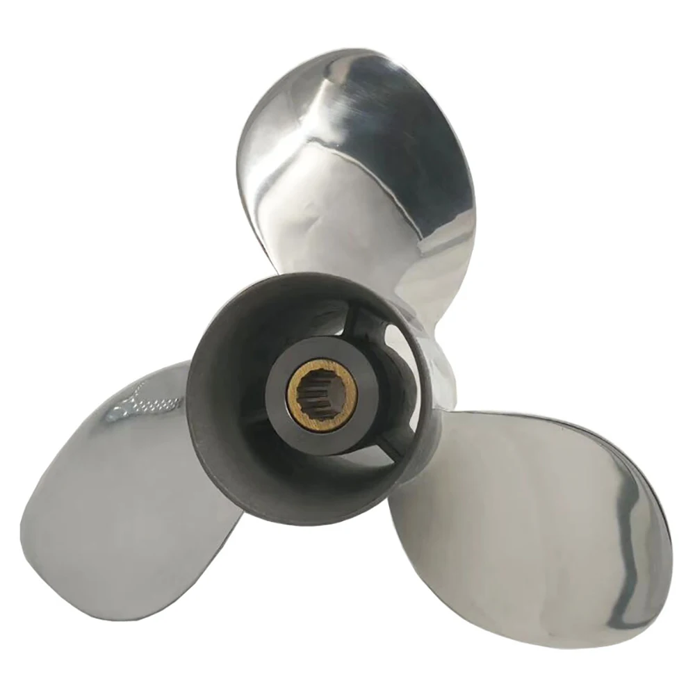 Free Shipping Stainless Steel Propeller For Tohatsu 25/30HP 2 Stoke