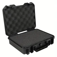 Waterproof Hard Carry Case Bag Toolbox With Pre-cut Sponge Storage Box Safety Protector Organizer Hardware Box Impact Resistant 2