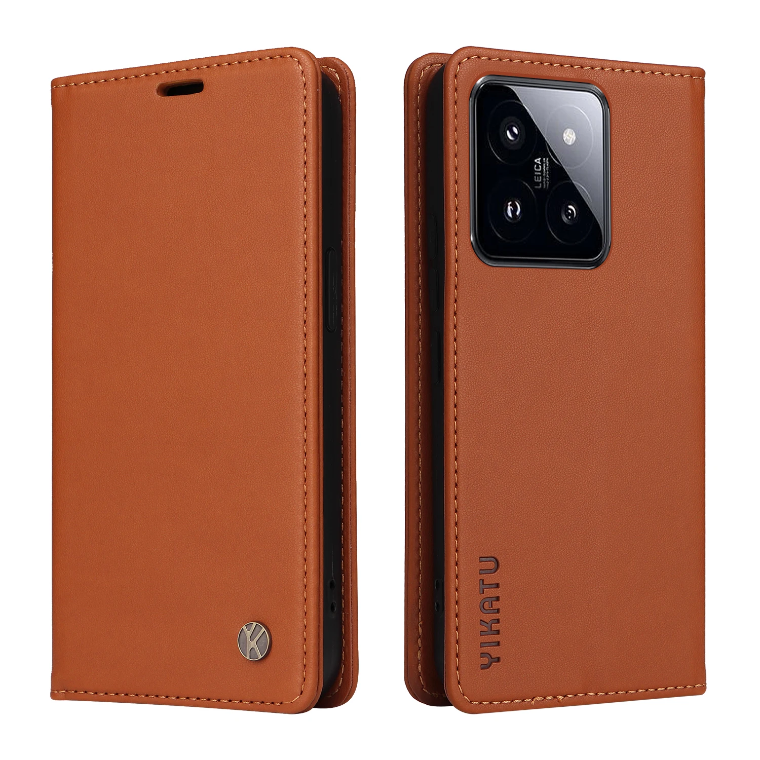 Premium Ultra-Slim Magnetic Leather Wallet Flip Cover Case