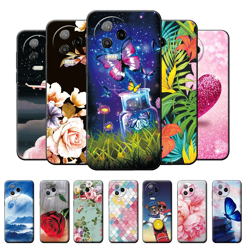 Per Infinix Note 12 Pro Custodia Morbida In Silicone Per Telefono Per Infinix Note 12 Pro Butterfly Chic Cover Per Infinix Note 12 Pro 4G 5G