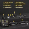 HZXVOGEN 3 in 1 Semi-Automatic Welding Machine HVM140 MMA/Gasless MIG/Lift TIG IGBT Inverter Welder Synergy Tool Non Gas Welder 6