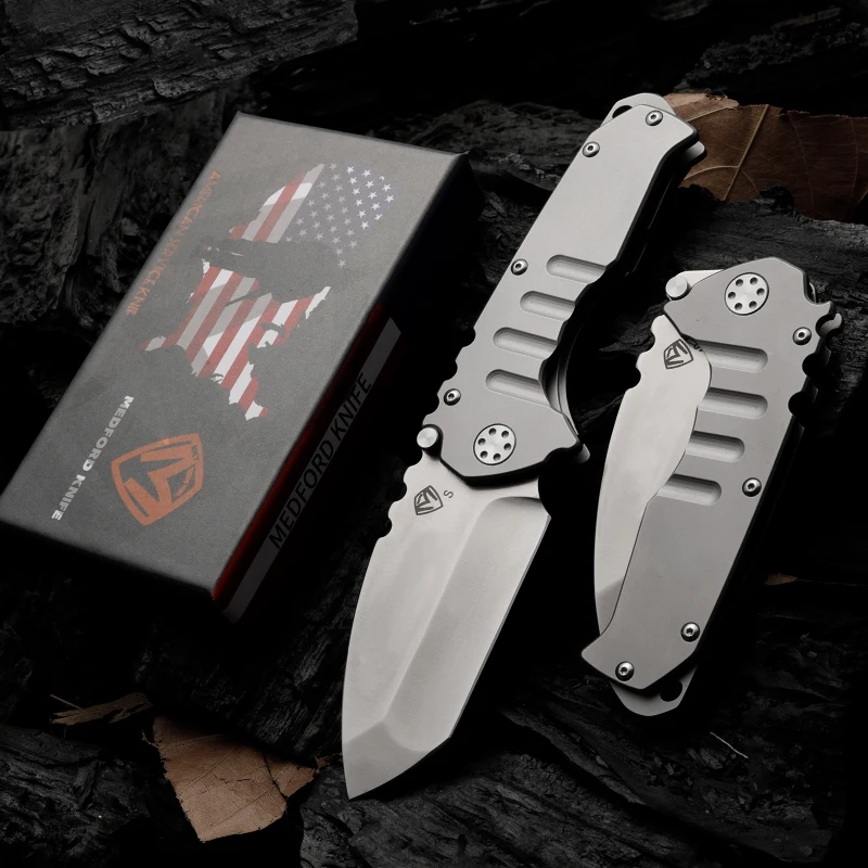 MKT-D2 Steel Heavy duty folding knife Emergency rescue tool Camping hunting knife Sharp fruit knife Outdoor knife Tactical knife