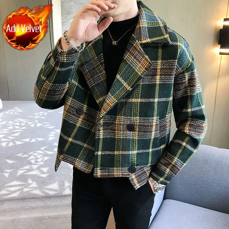 thumbnail image 1 of Abrigos cortos cortavientos de primavera y otoño para hombre, ropa de diseñador de lujo Joker de alta calidad, moda 2024 Y2k, chaquetas de abrigo para hombre, 1 of 5