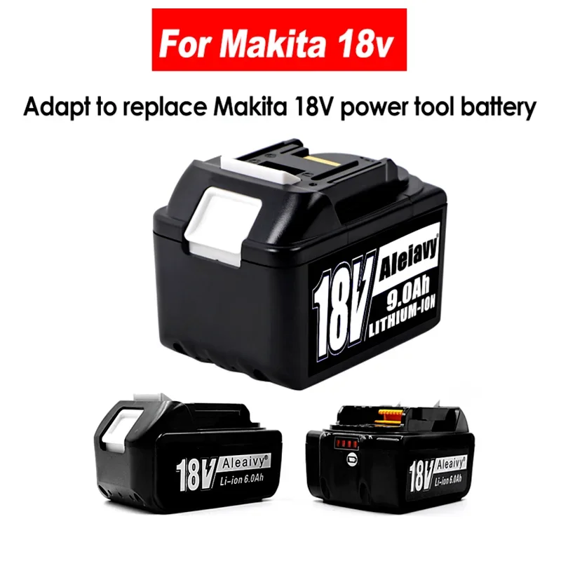 

BL1860B 18V 9000mAh Rechargeable Battery Lithium-ion Battery Replacement Battery for MAKITA BL1860B BL1880 BL1830 BL1850 BL1860B