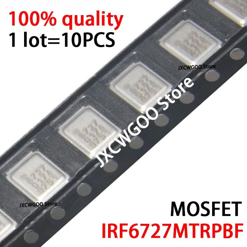 

Новинка, оригинальный IRF6727MTRPBF 6727 IRF6727 IRF6727M MOSFET 30V N-CH 10 шт./партия
